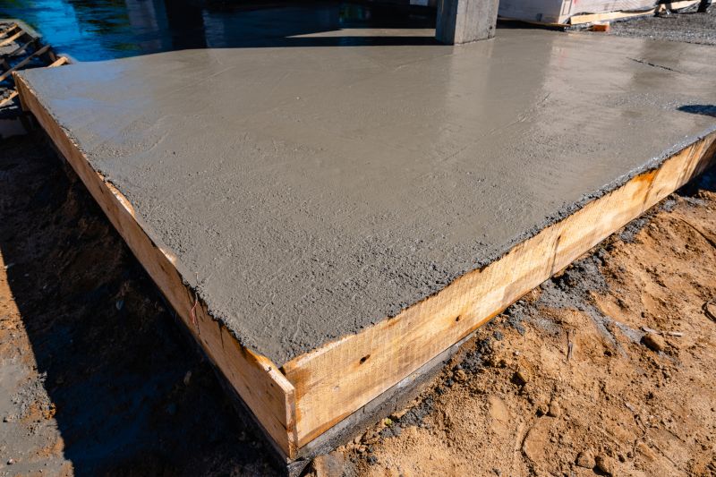 Cement Slab Laying