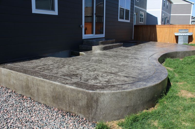 Decorative Concrete Patio