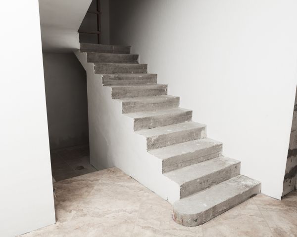 Cement Step Installation in Crossville