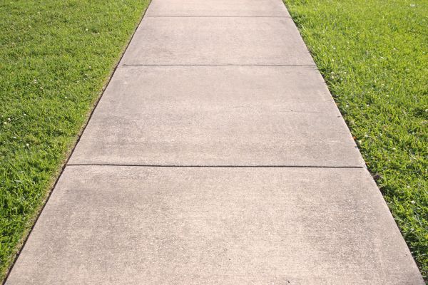 Cement Sidewalk Replacement in Crossville