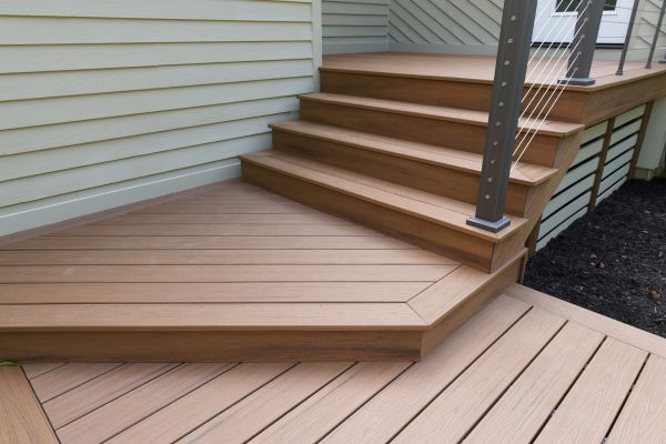 Patio Staircase Construction in Crossville