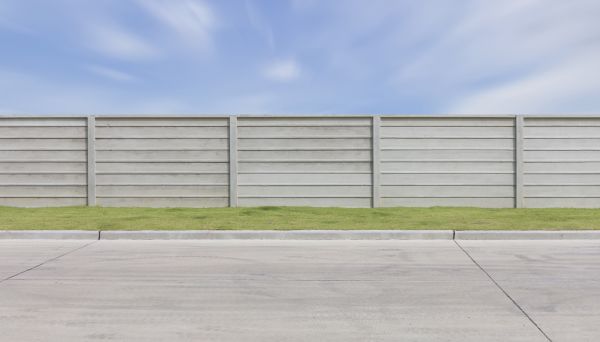 Concrete Fence Installation in Crossville