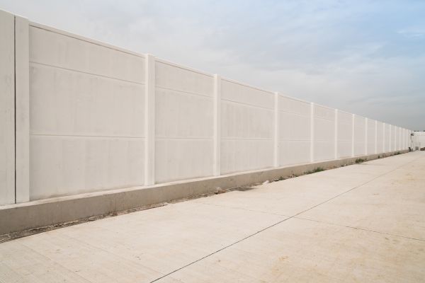 Concrete Fence Construction in Crossville