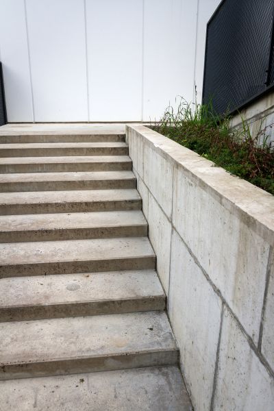 Cement Stair Installation in Crossville