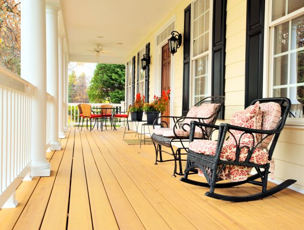 Front Porch Renovation in Crossville