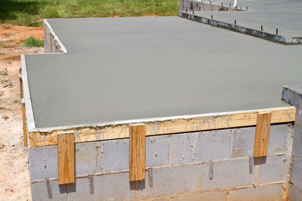 Concrete Slab Installation in Crossville