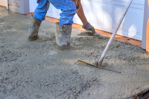 Driveway Slab Construction in Crossville