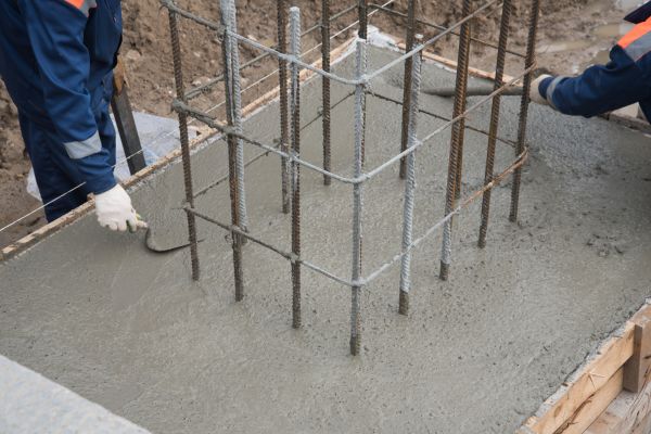 Foundation Pad Construction in Crossville