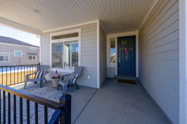 Cement Porch Installation in Crossville