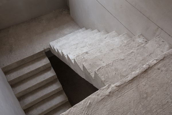 Cement Staircase Construction in Crossville