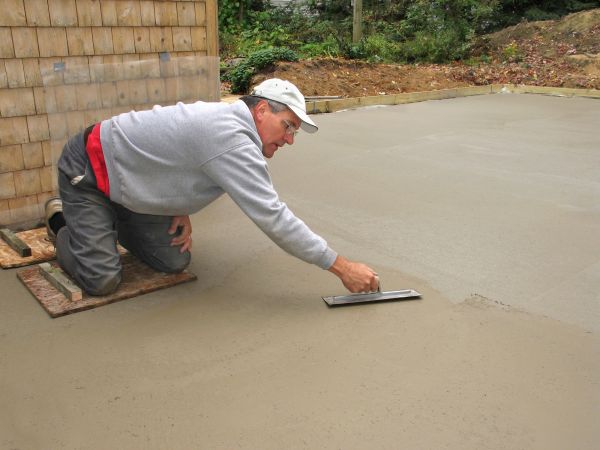 Porch Slab Installation in Crossville