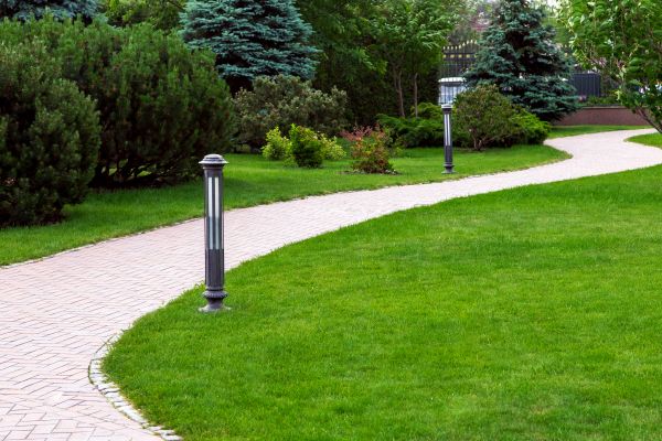Backyard Sidewalk Installation in Crossville