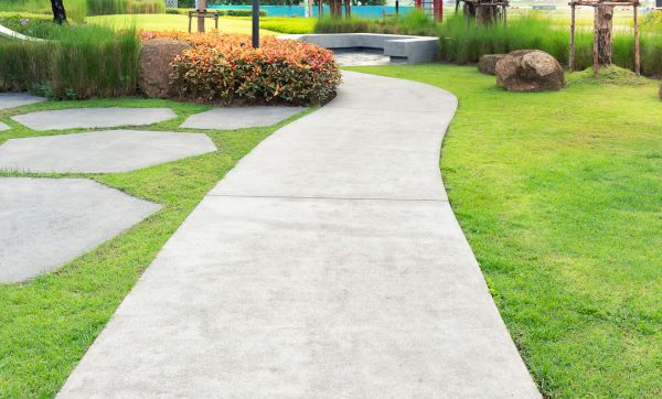 Concrete Sidewalk Installation in Crossville